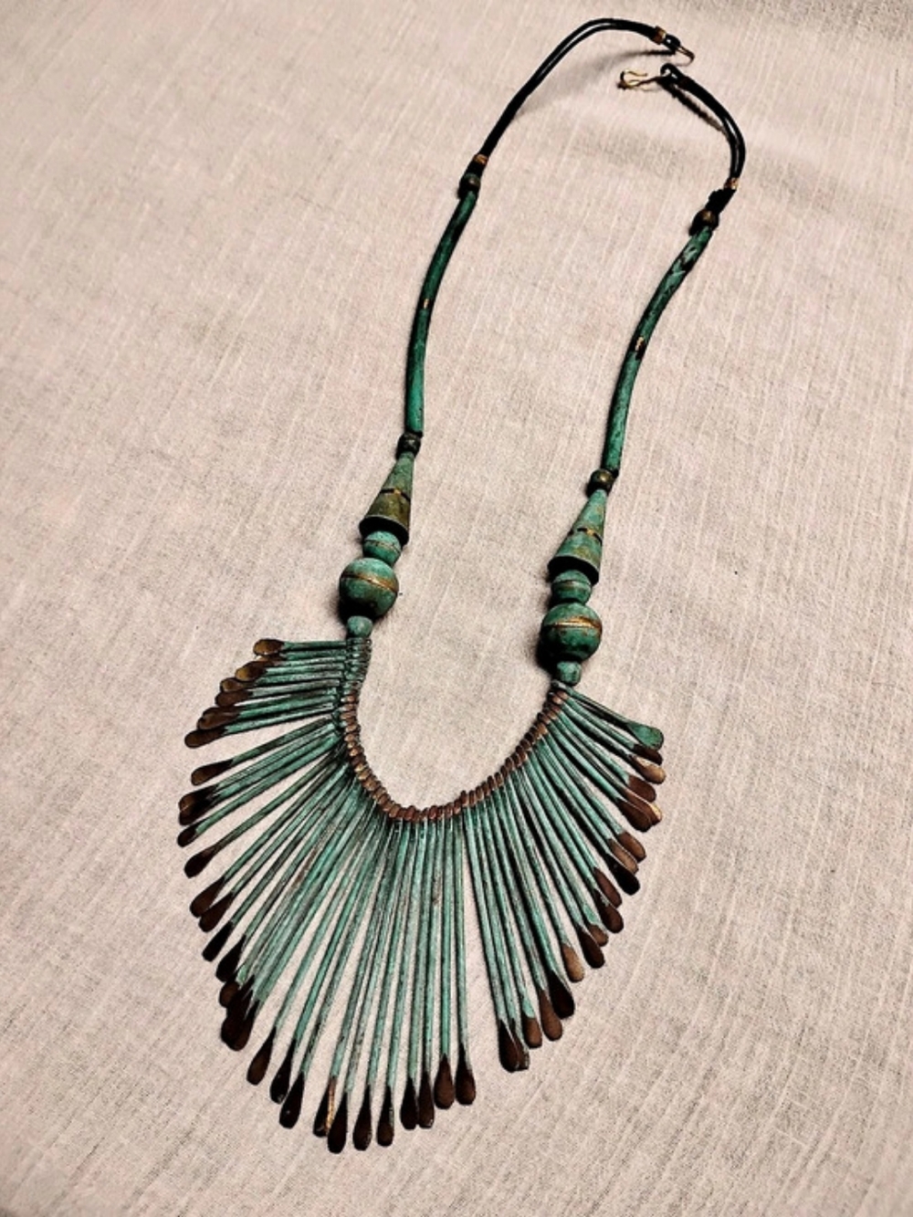 Vintage Turquoise Statement Necklace